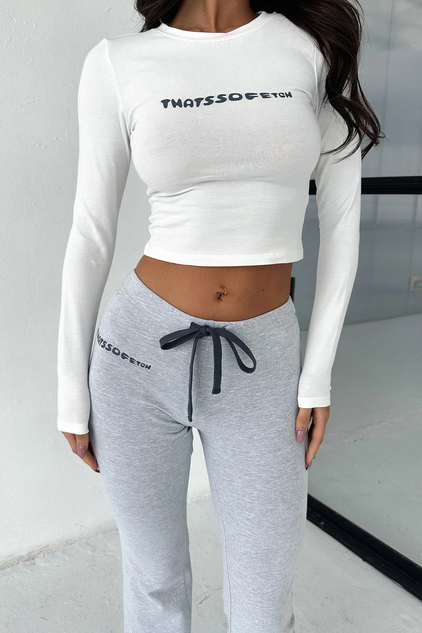 Bamba Long Sleeve Tee - White/Navy sold by Thats So Fetch product image thumbnail 2