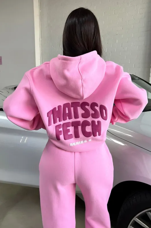 Series 5 Hoodie - Pink/Burgundy sold by Thats So Fetch