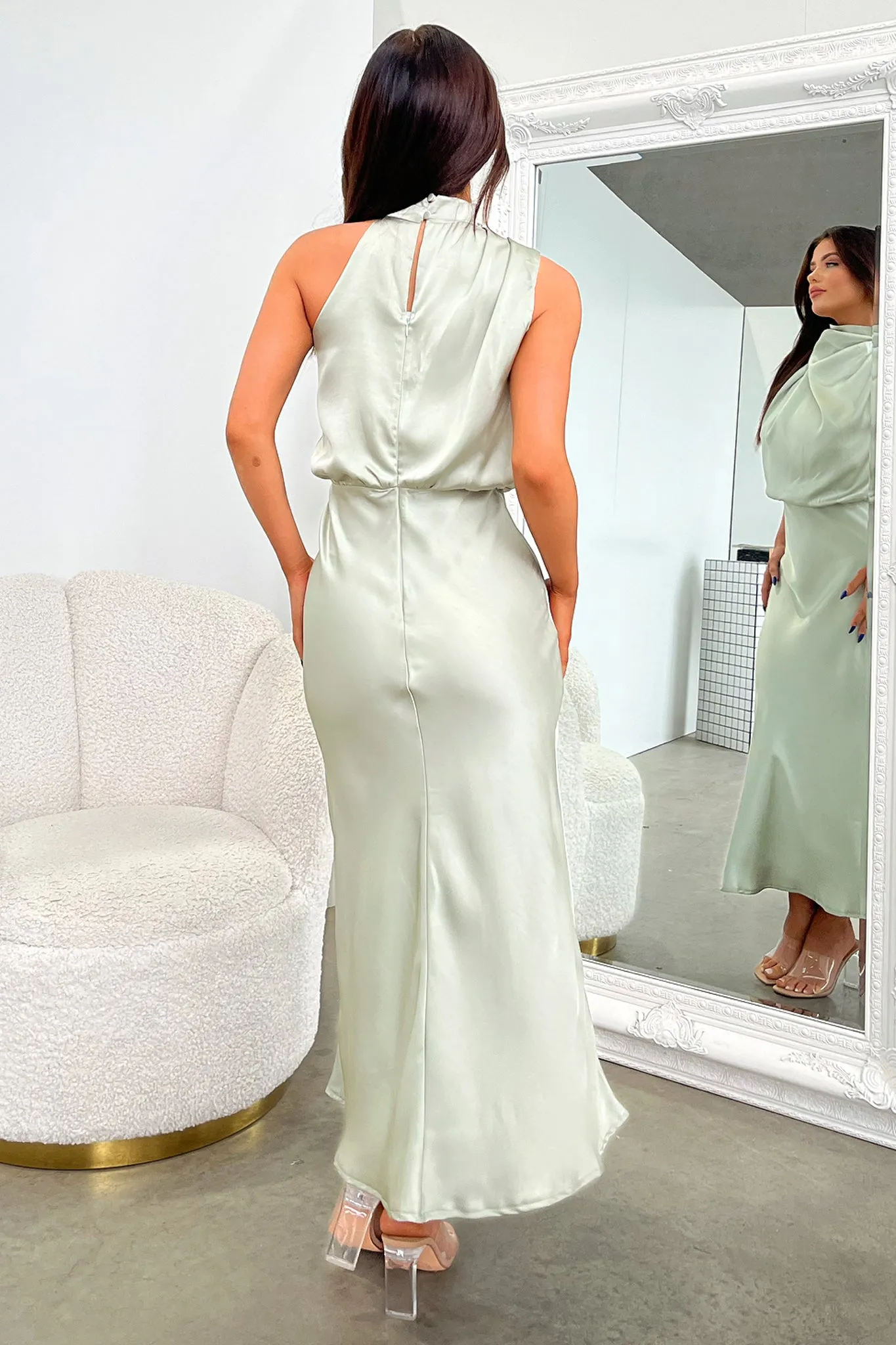 Santorini Maxi Dress - Sage sold by Thats So Fetch product image thumbnail 4