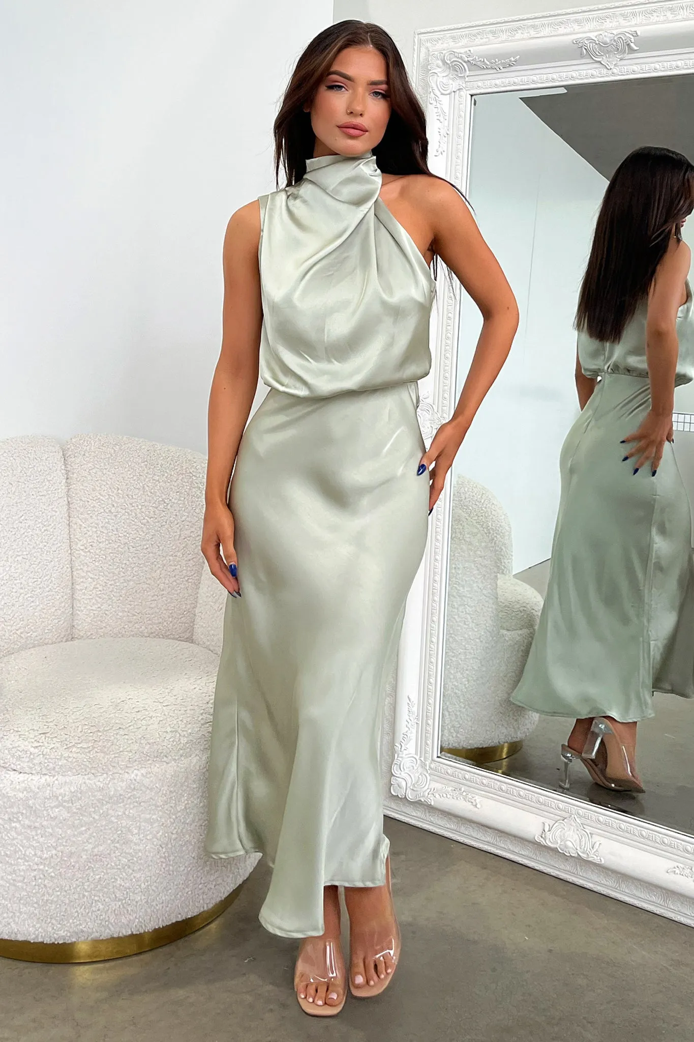 Santorini Maxi Dress - Sage sold by Thats So Fetch