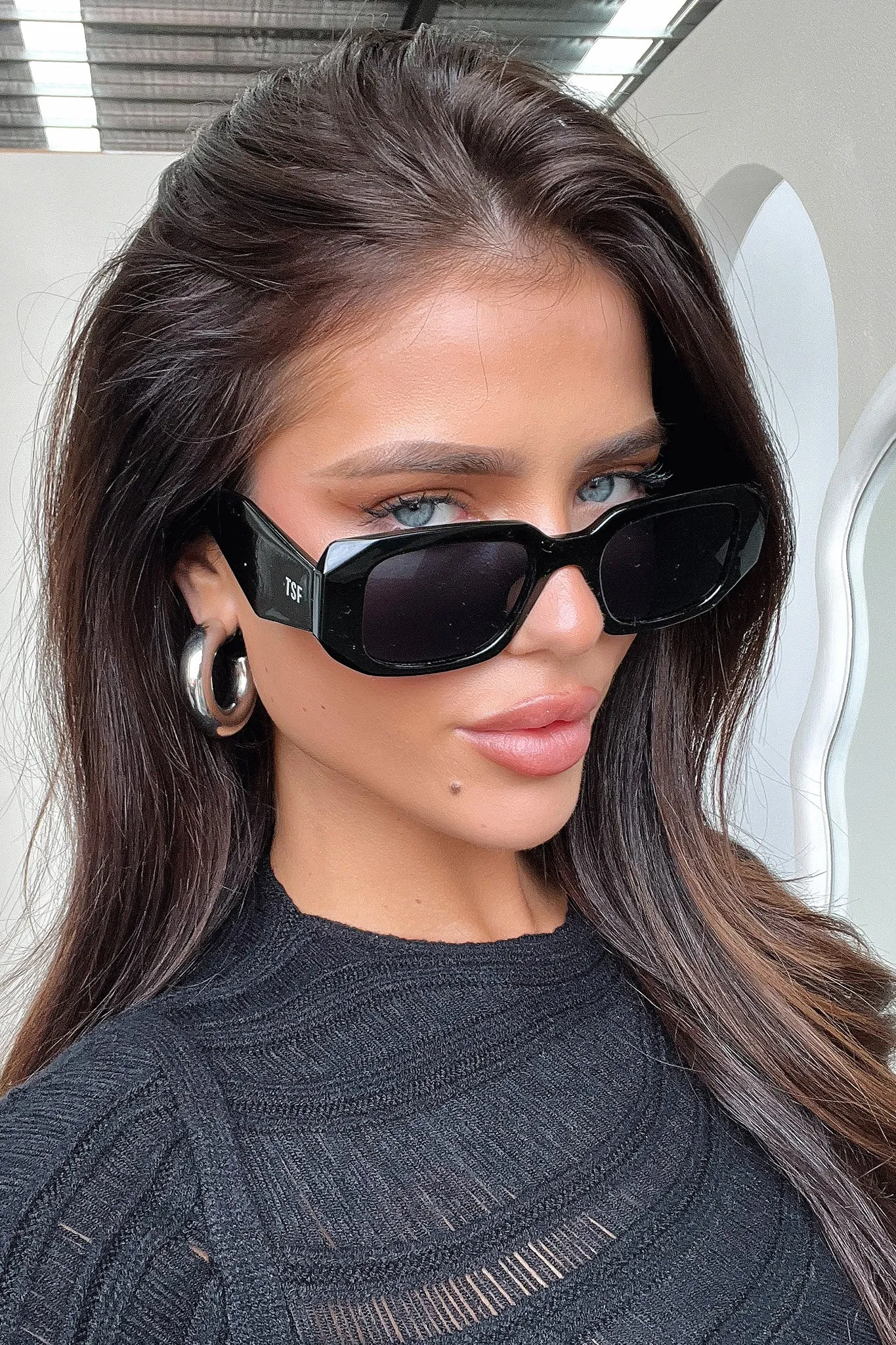 Sadie Sunglasses - Black sold by Thats So Fetch product image thumbnail 5