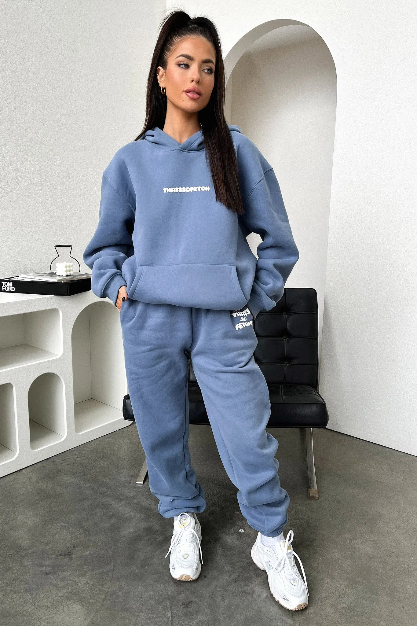 Series 3 Hoodie - Steel Blue sold by Thats So Fetch product image thumbnail 4
