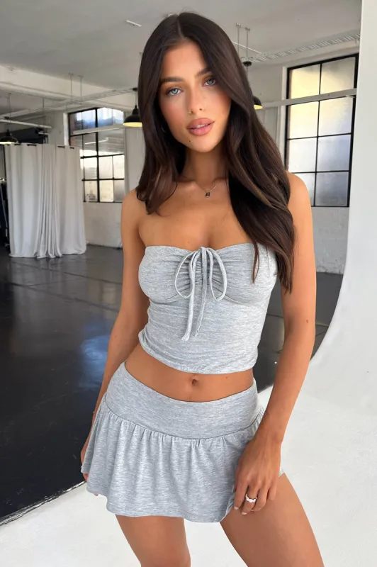 Sorano Crop - Grey sold by Thats So Fetch