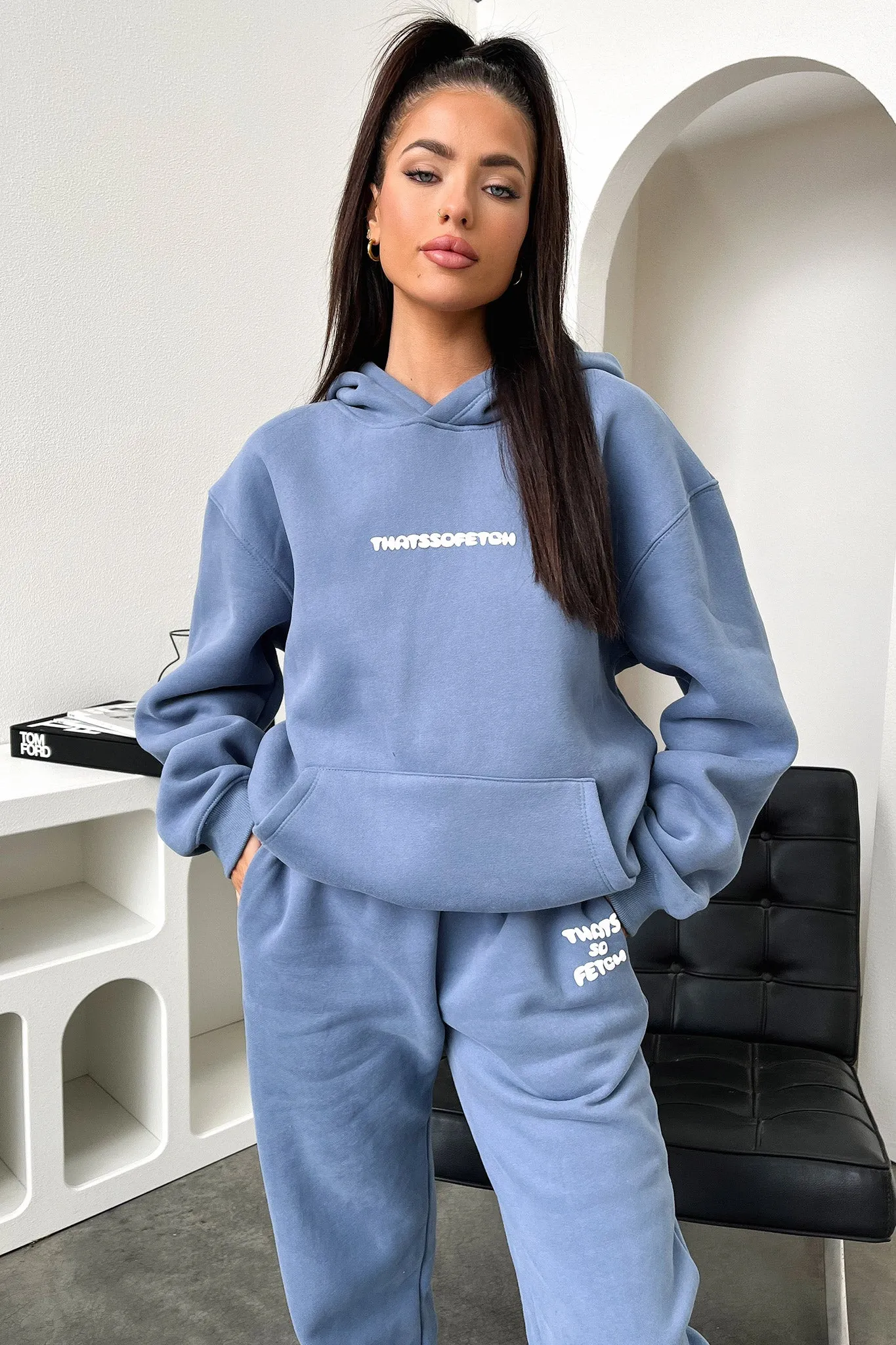 Series 3 Hoodie - Steel Blue sold by Thats So Fetch product image thumbnail 3