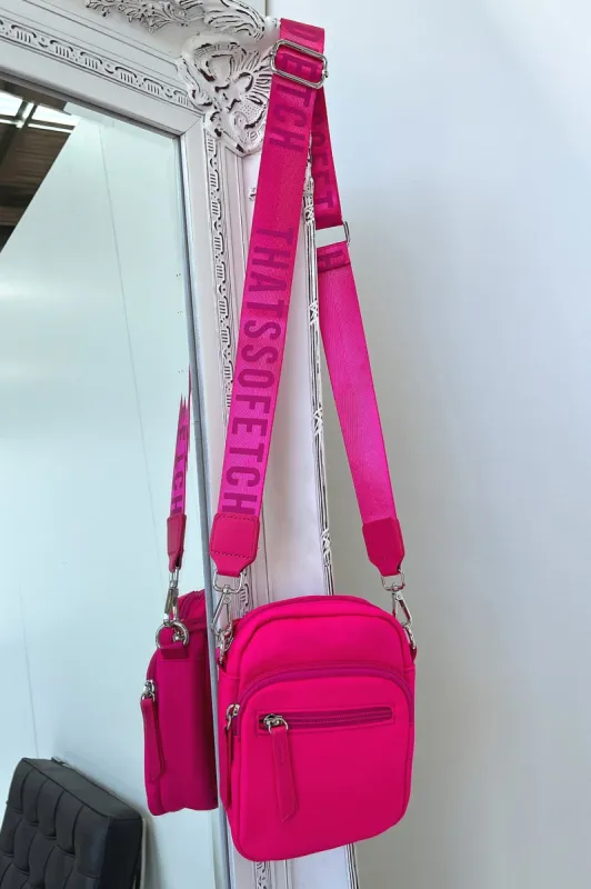 Rubab Crossbody Bag - Hot Pink sold by Thats So Fetch