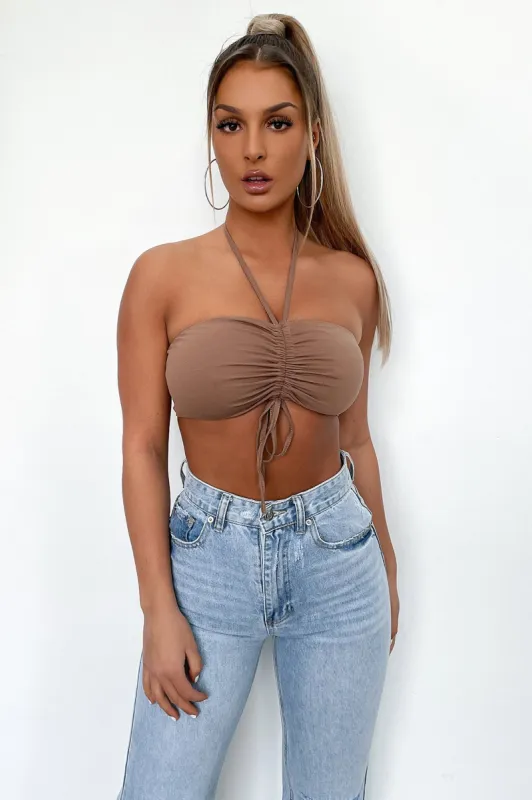 Mercede Crop - Brown sold by Thats So Fetch