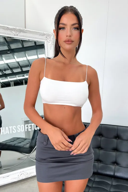 Dalena Crop - White sold by Thats So Fetch