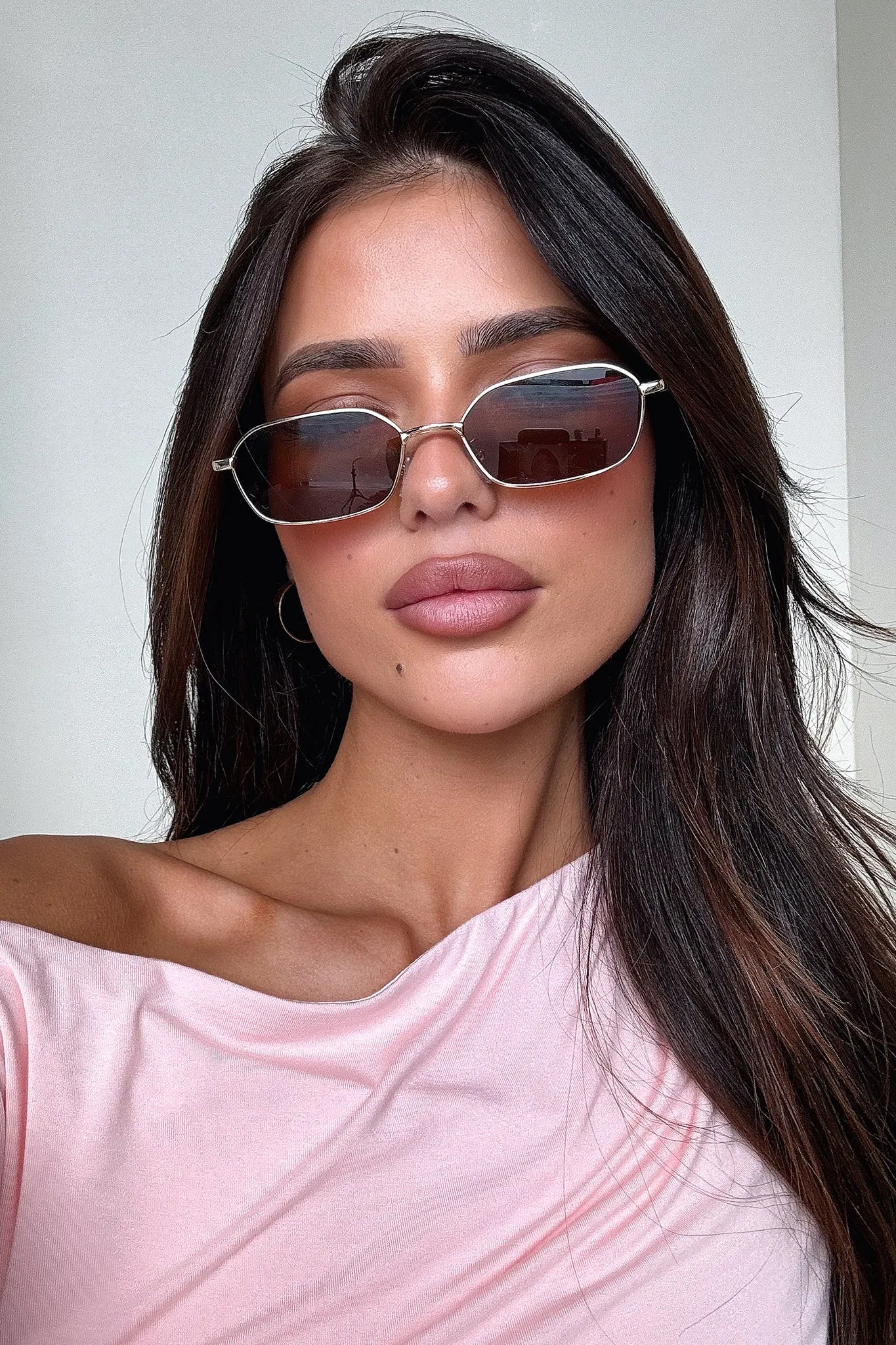 Rhys Sunglasses - Gold/Brown sold by Thats So Fetch product image thumbnail 2