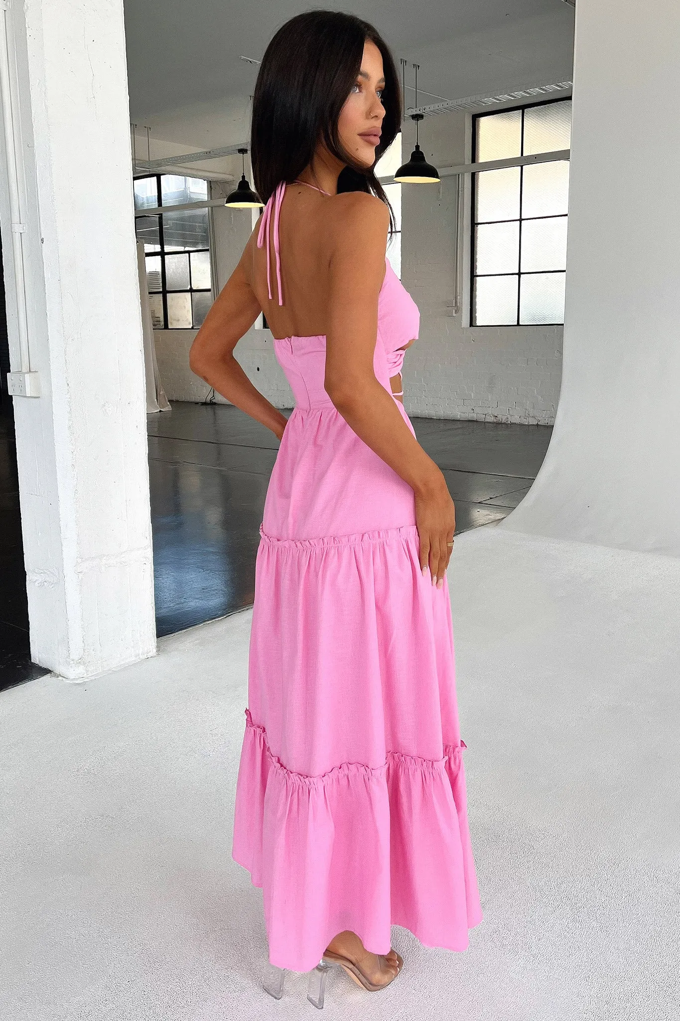 Lucy Maxi Dress - Pink sold by Thats So Fetch product image thumbnail 5