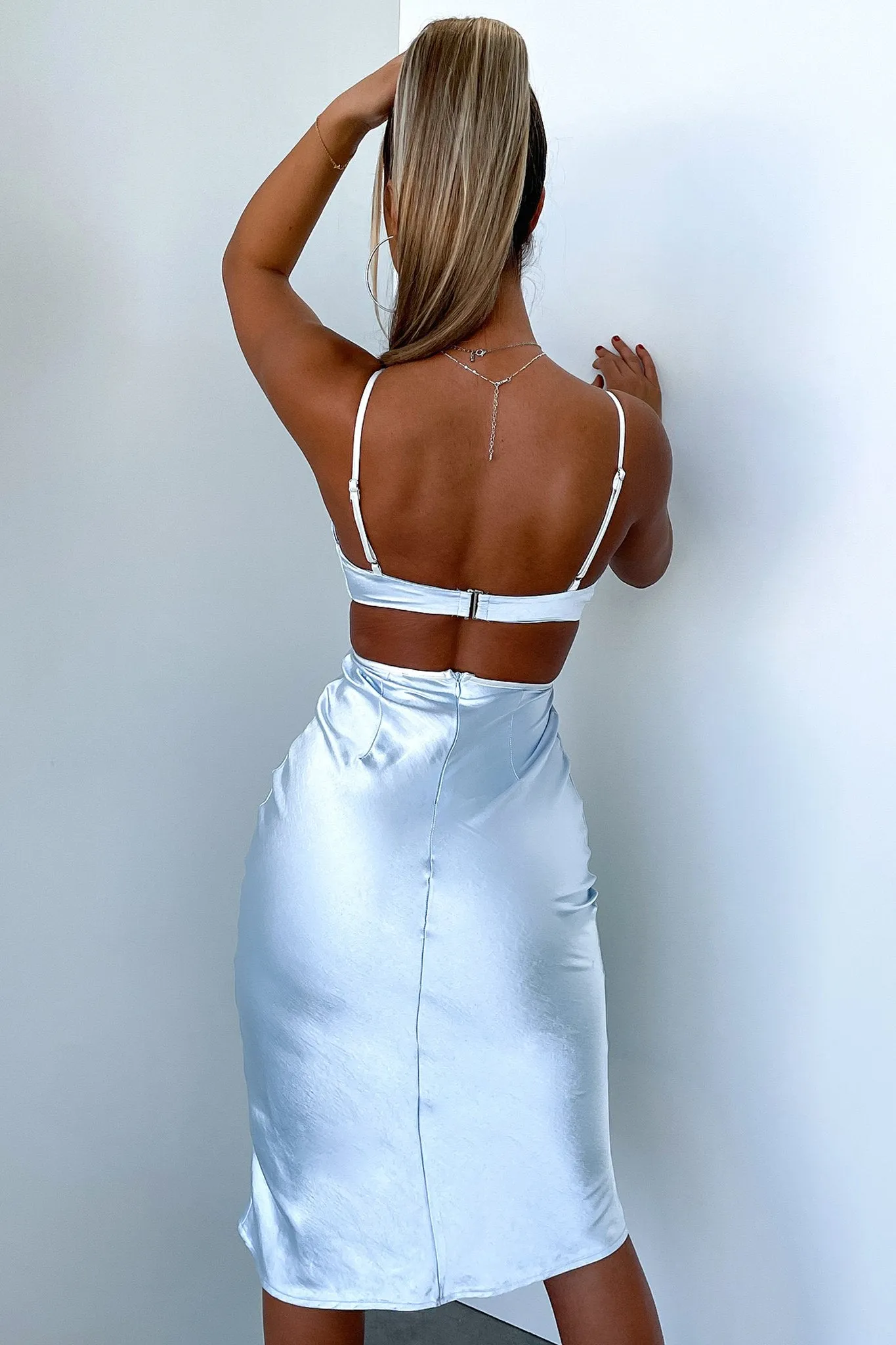 Saphire Midi Dress - Blue sold by Thats So Fetch product image thumbnail 5