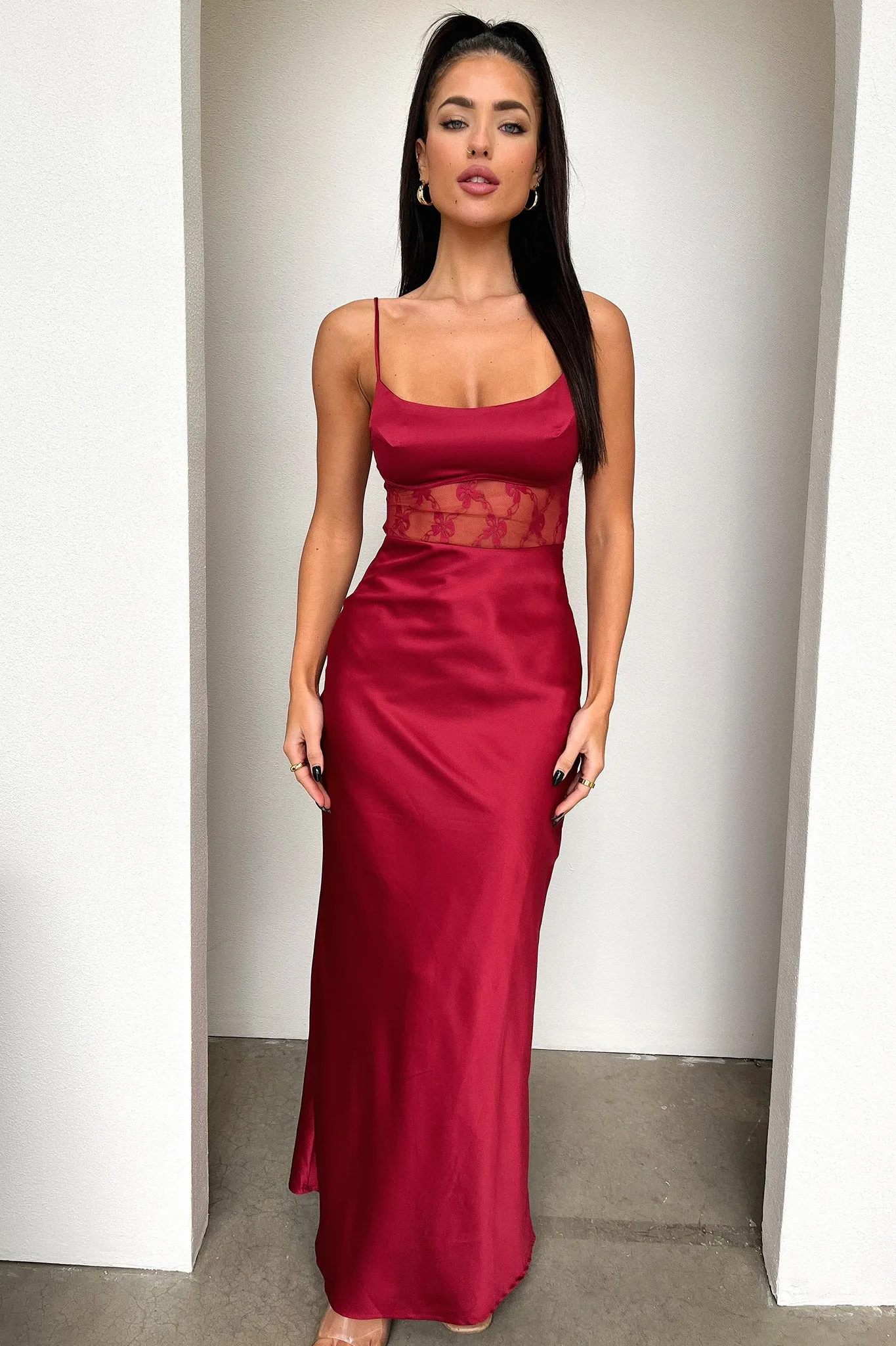 Azaria Maxi Dress - Red sold by Thats So Fetch product image thumbnail 4