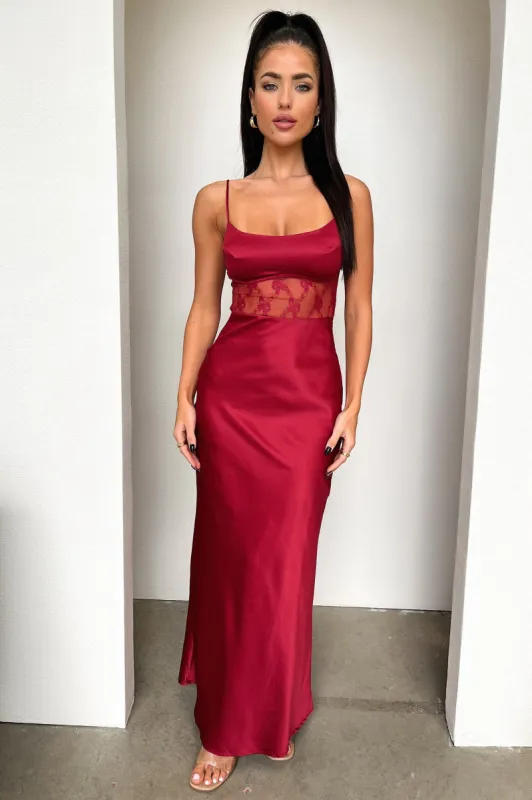 Azaria Maxi Dress - Red sold by Thats So Fetch