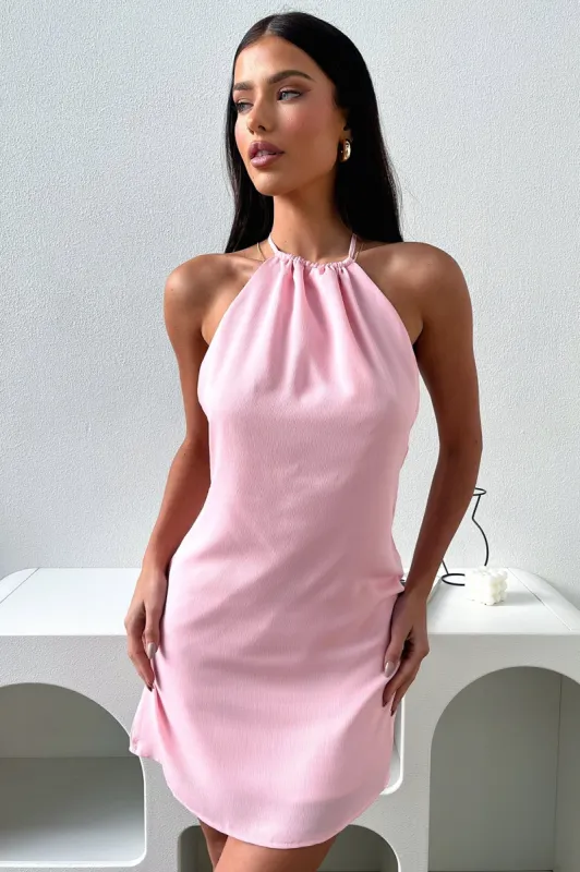 Alessia Dress - Pink sold by Thats So Fetch