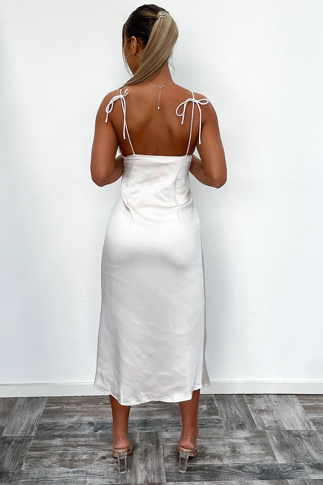 Bailey Maxi Dress - Champagne sold by Thats So Fetch product image thumbnail 5