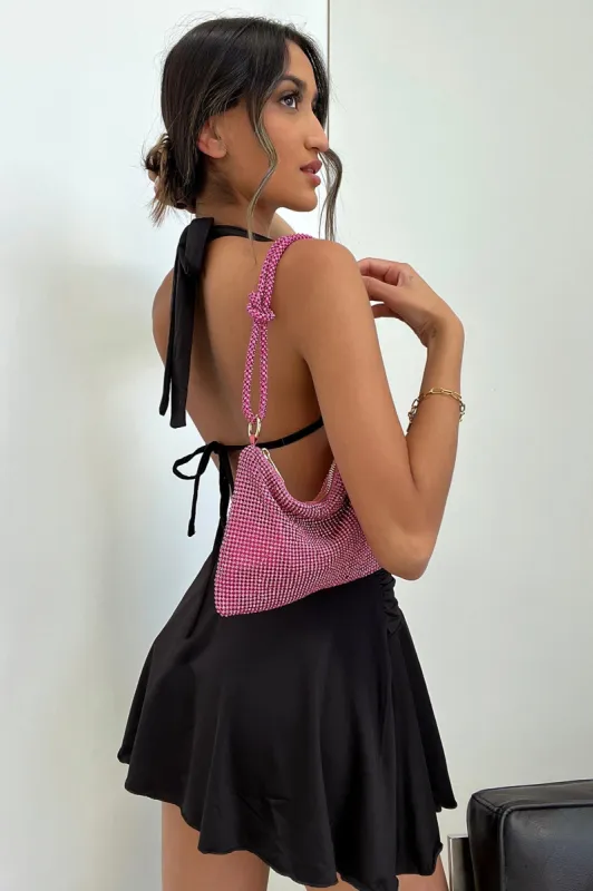 Talia Diamond Bag - Pink sold by Thats So Fetch