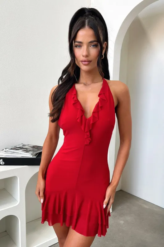 Laria Dress - Red sold by Thats So Fetch