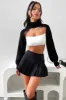 Evie Turtleneck Shrug - Black sold by Thats So Fetch