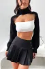 Evie Turtleneck Shrug - Black sold by Thats So Fetch
