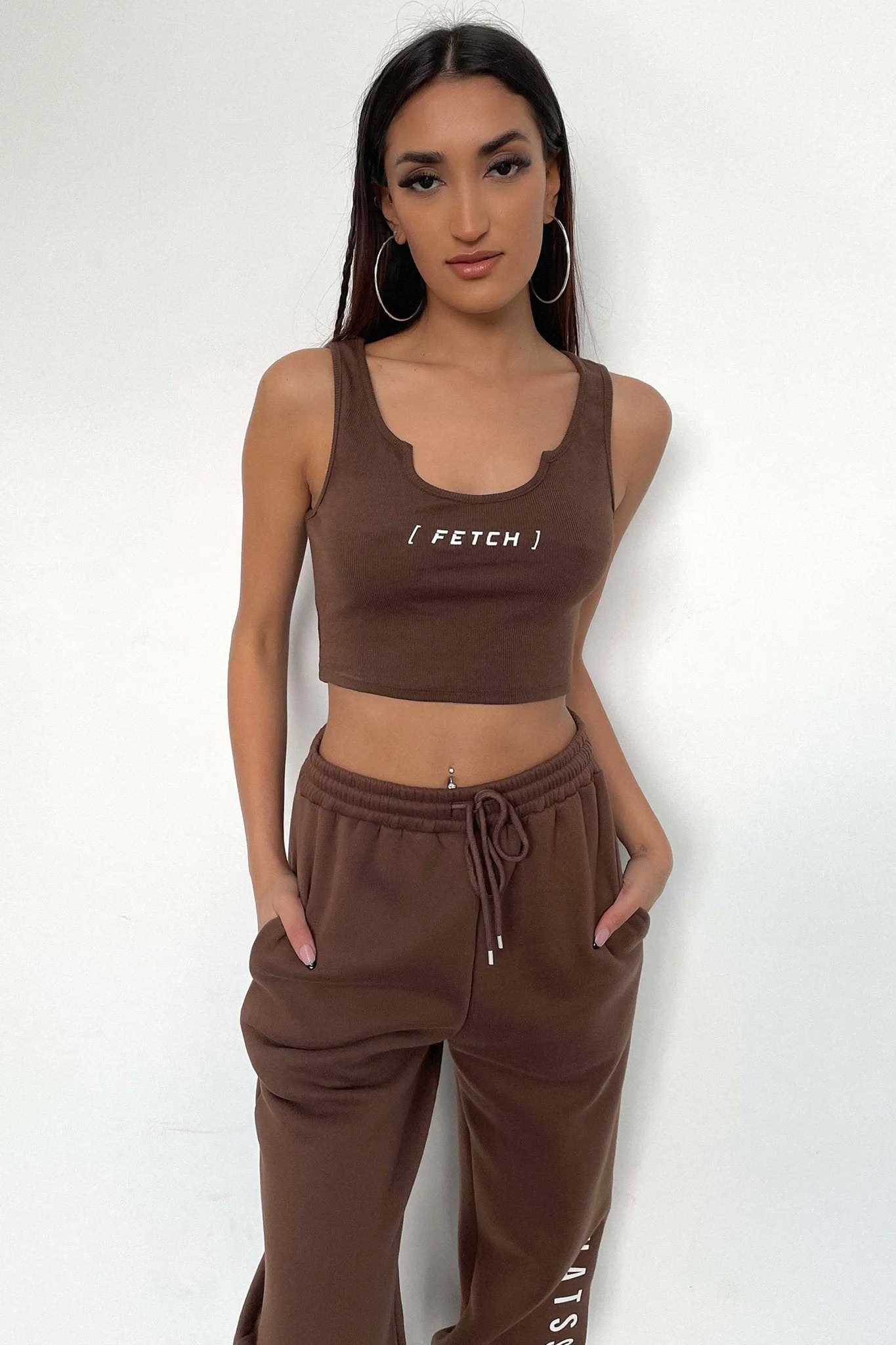 Zeuse Singlet Crop - Brown sold by Thats So Fetch product image thumbnail 2
