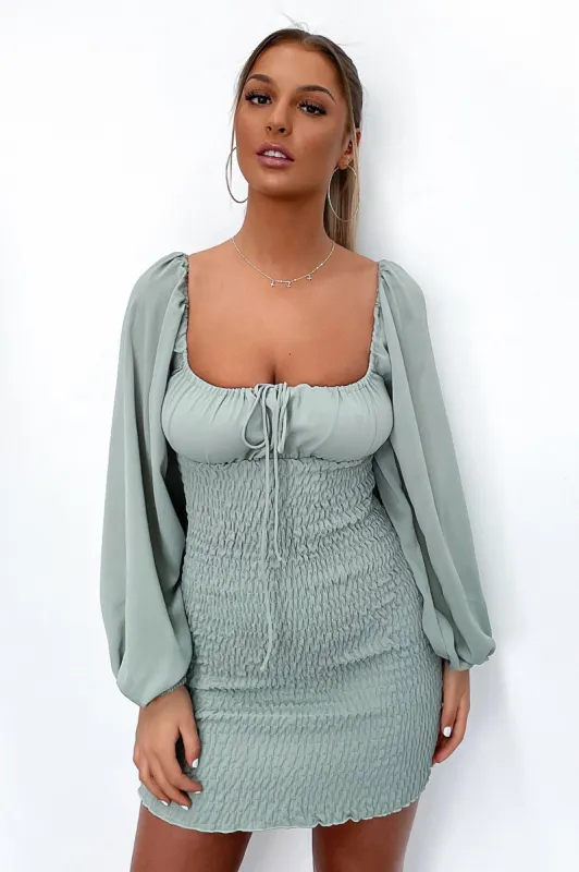 Ella Dress - Sage sold by Thats So Fetch