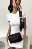 Rue Crossbody Bag - Black/Gold sold by Thats So Fetch
