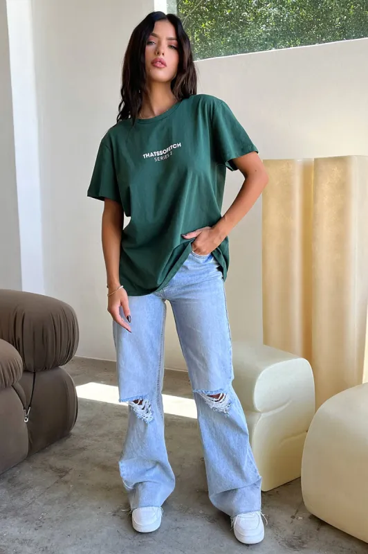 Series 2 Tee - Emerald sold by Thats So Fetch