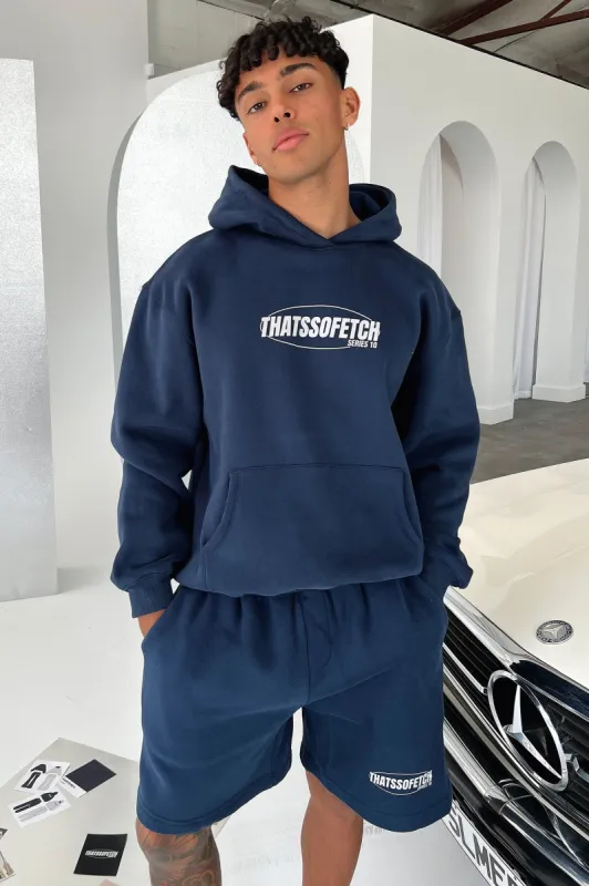 Series 10 Hoodie - Navy sold by Thats So Fetch