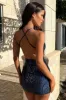 Tesla Dress - Navy sold by Thats So Fetch