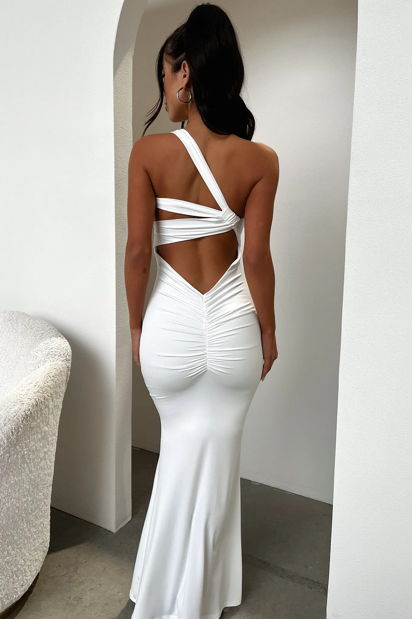 Talisa Maxi Dress - White sold by Thats So Fetch product image thumbnail 5