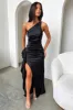 Elianna Maxi Dress - Black sold by Thats So Fetch