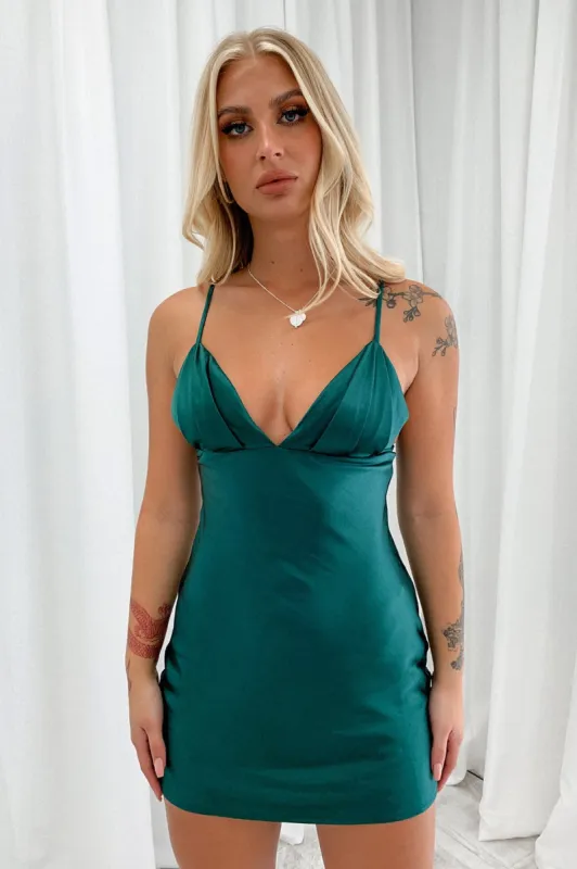 Dixie Dress - Emerald sold by Thats So Fetch