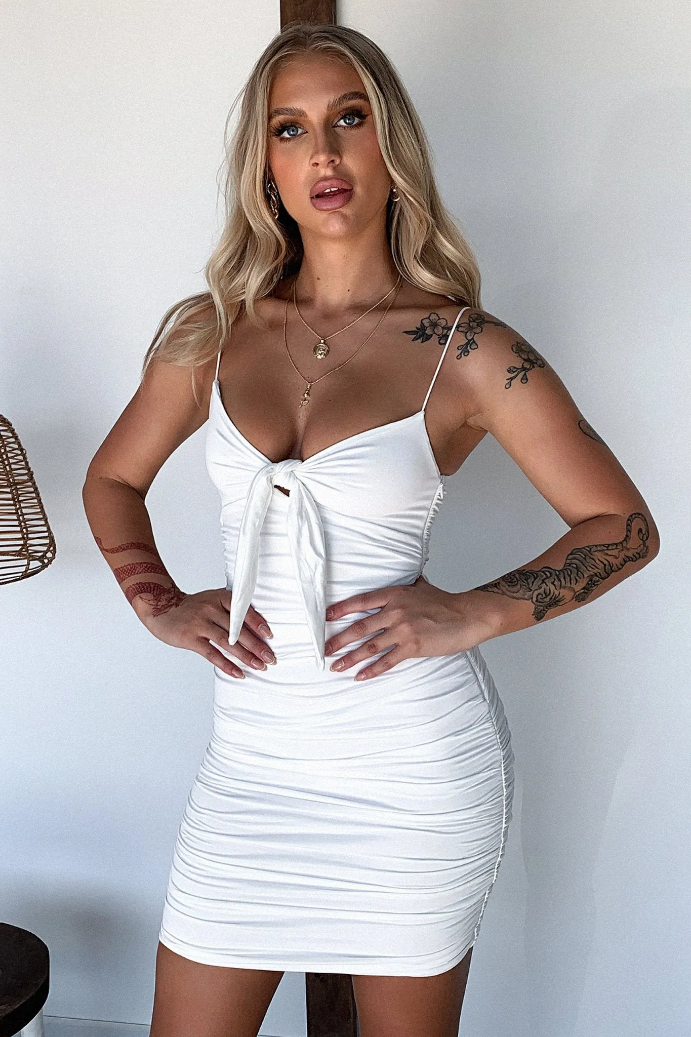 Aman Dress - White sold by Thats So Fetch product image thumbnail 4