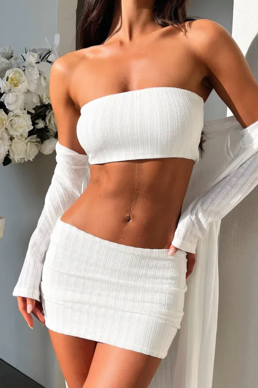 Positano Crop - White sold by Thats So Fetch