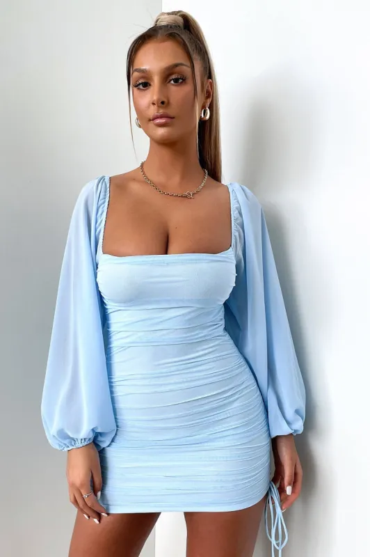 Lorde Dress - Blue sold by Thats So Fetch