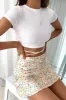 Lush Crop Top - White sold by Thats So Fetch