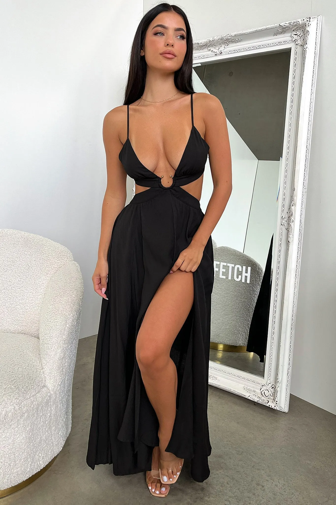 Kritika Maxi Dress - Black sold by Thats So Fetch product image thumbnail 4