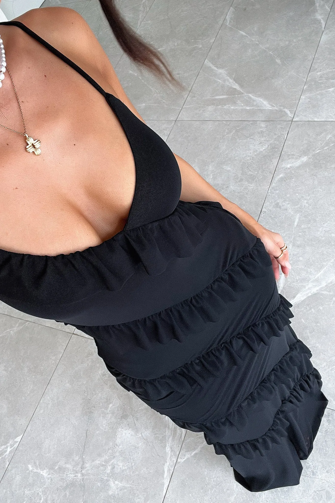 Pippa Maxi Dress - Black sold by Thats So Fetch product image thumbnail 2