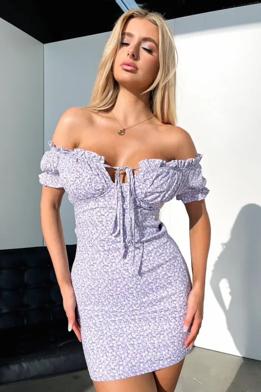Maisie Dress - Lilac sold by Thats So Fetch