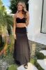 Calamar Maxi Skirt - Black sold by Thats So Fetch