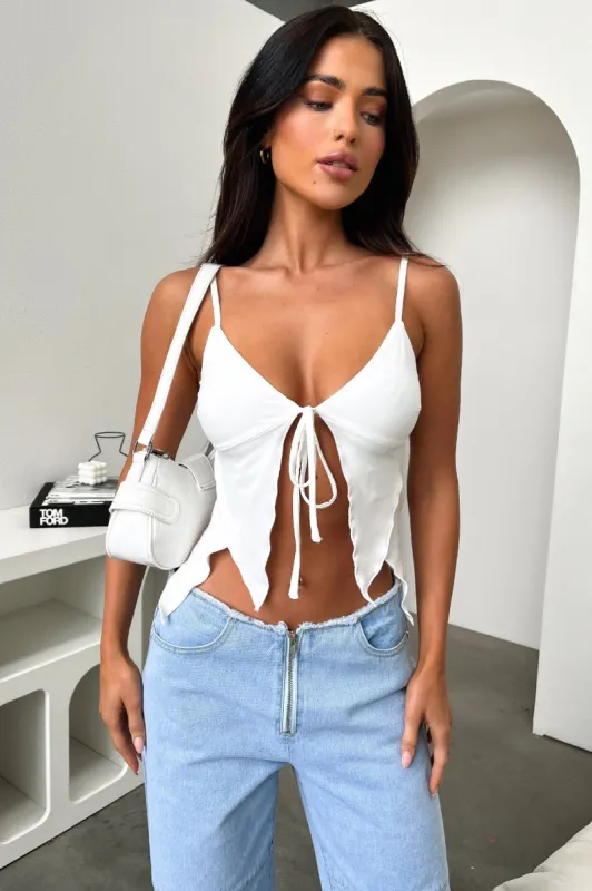 Alessandra Top - White sold by Thats So Fetch