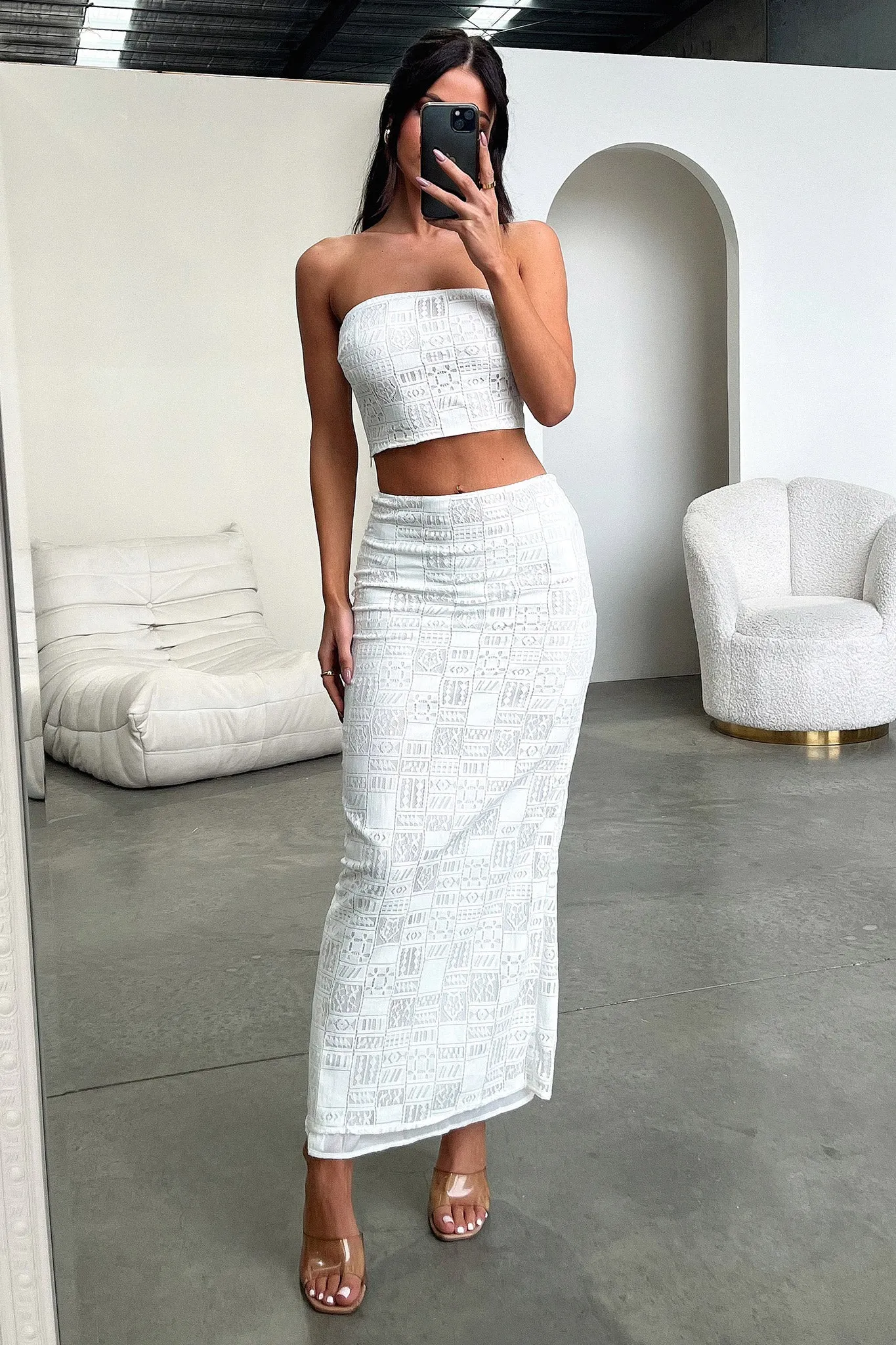 Lucius Top - White sold by Thats So Fetch product image thumbnail 2