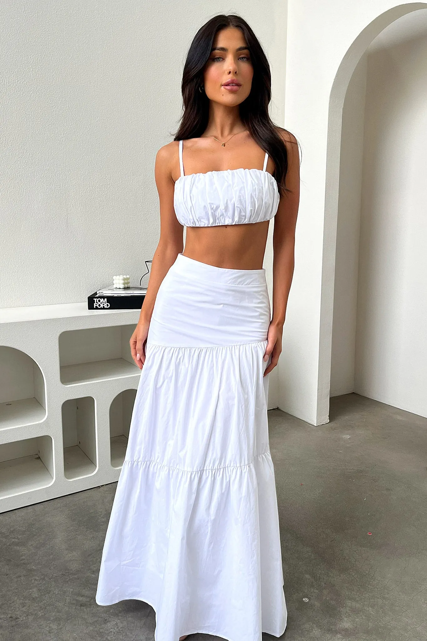 Lateisha Crop - White sold by Thats So Fetch product image thumbnail 2
