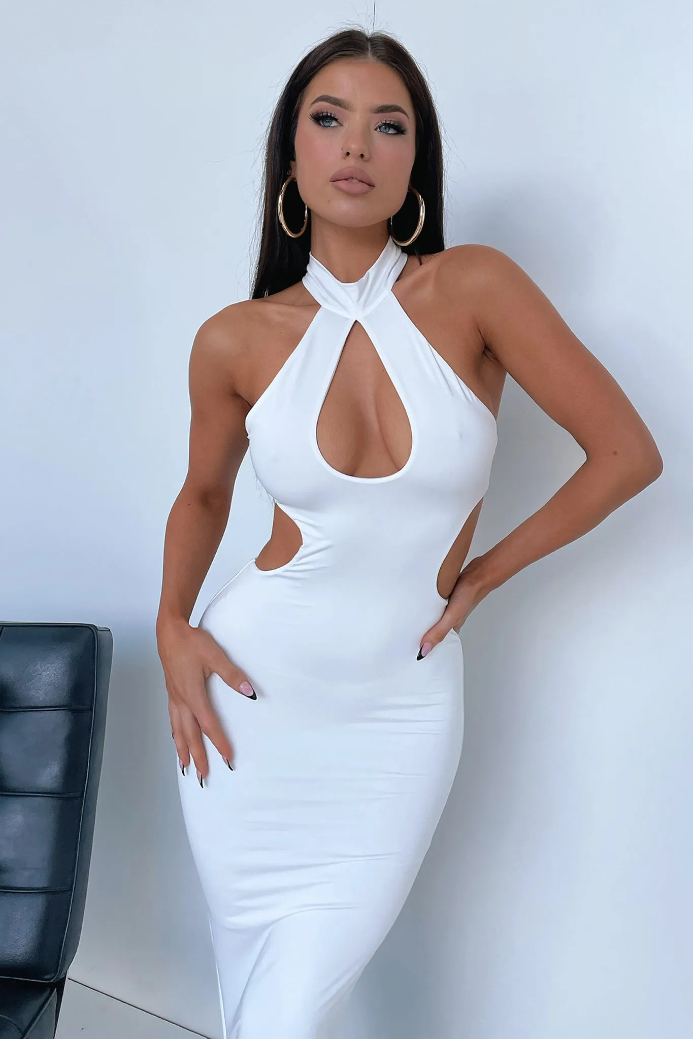 Gianna Maxi Dress - White sold by Thats So Fetch product image thumbnail 3