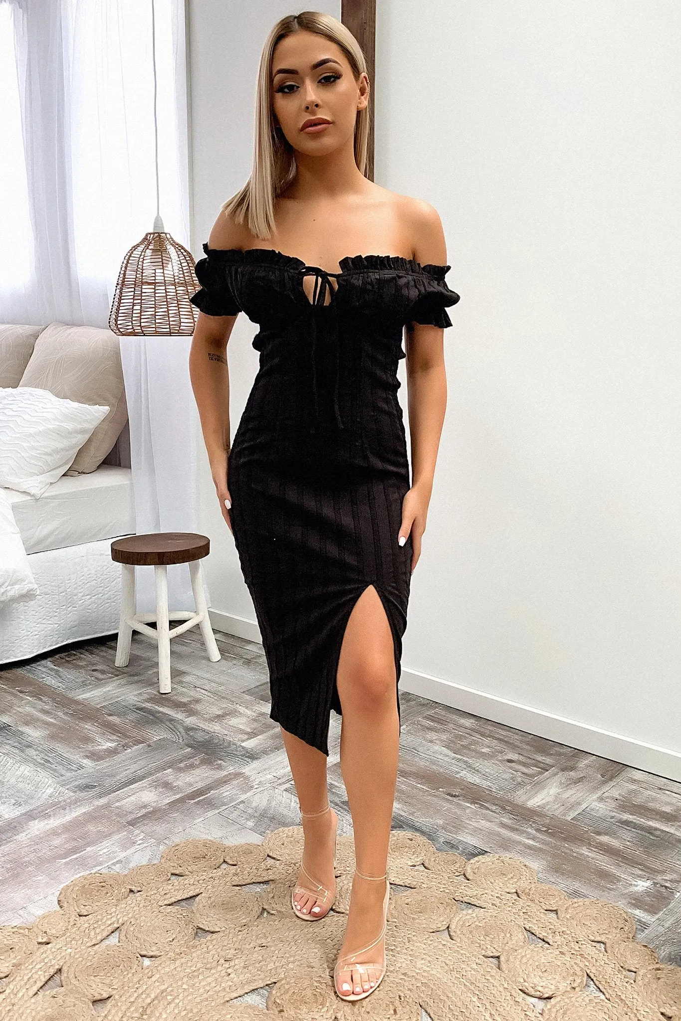 Maisie Midi Dress - Black sold by Thats So Fetch product image thumbnail 5