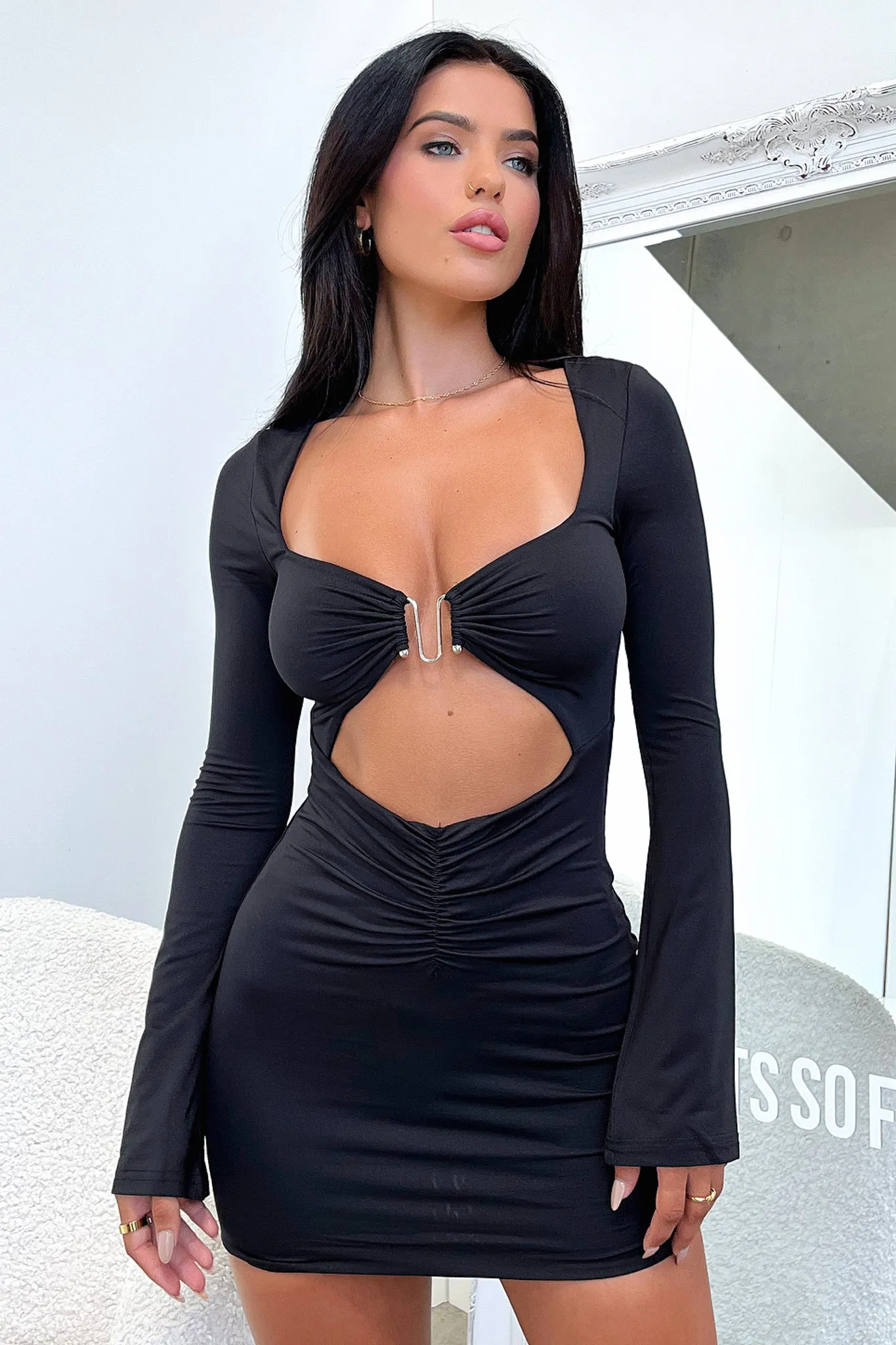 Harper Mini Dress - Black sold by Thats So Fetch product image thumbnail 2