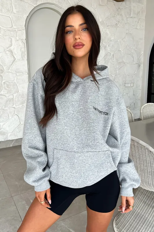 Jaska Hoodie - Grey sold by Thats So Fetch