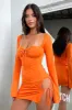Noor Mini Dress - Orange sold by Thats So Fetch