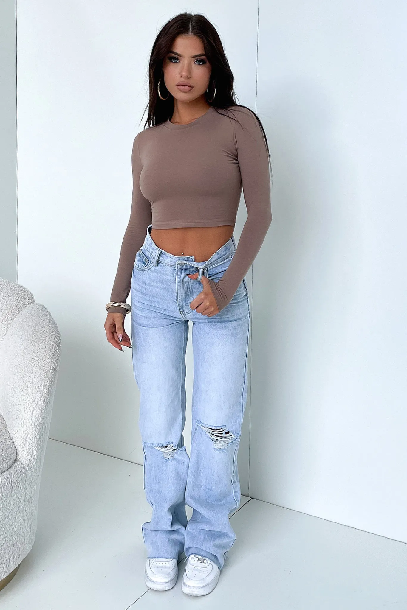 Eliza Denim Jeans - Blue sold by Thats So Fetch product image thumbnail 4