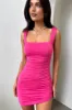 Deanna Dress - Hot Pink sold by Thats So Fetch