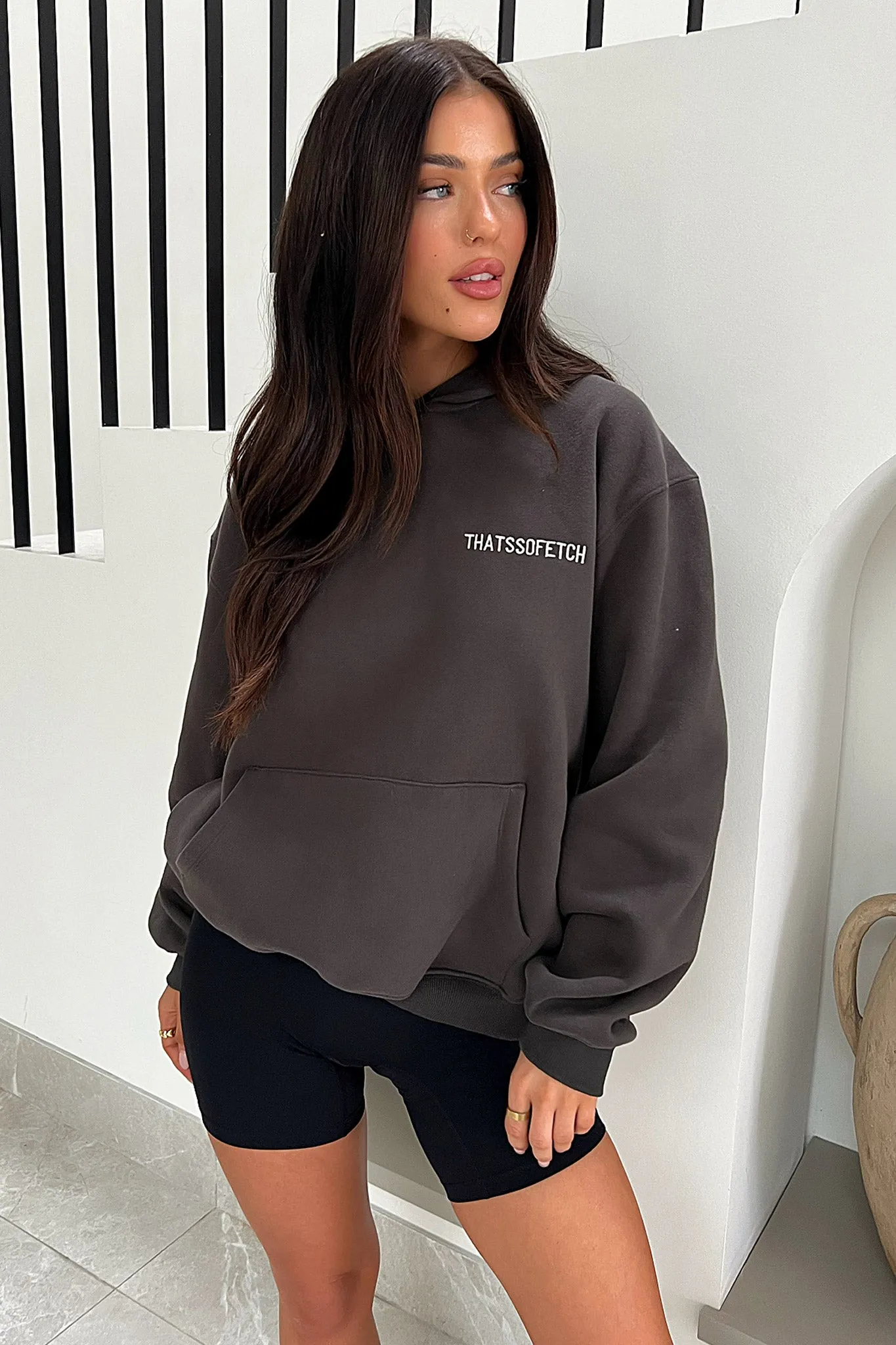 Jaska Hoodie - Charcoal sold by Thats So Fetch product image thumbnail 2